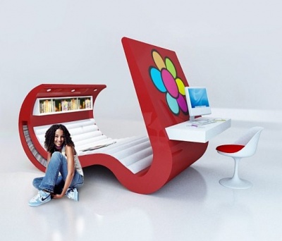 Необычная мебель будущего для тинейджеров